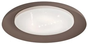 Eglo Penjamo Μοντέρνα Μεταλλική Πλαφονιέρα Οροφής με Ενσωματωμένο LED σε Καφέ χρώμα 46.5cm 99704