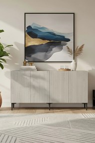 Console Zeynep 150 - White, Travertine White
Travertine