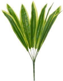CORN PLANT 78285 Τεχνητό Φυτό Δράκαινα Αρωματική - Μπουκέτο Διακοσμητικών Φυτών - Κλαδιών με Φύλλωμα Πράσινο - Κίτρινο Υ48cm