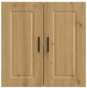 ντουλάπι τοίχου κουζίνας "Porto" Artisan Oak Engineered Wood - Καφέ