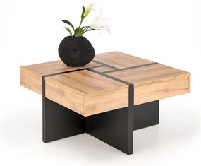 Uni 2 Τραπεζακι Σαλονιου Γκρι Μαρμαρο 120x60x45