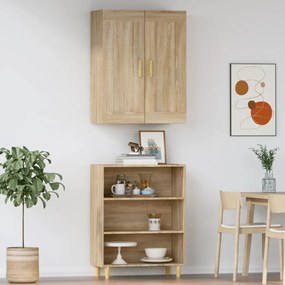 vidaXL Ντουλάπι Sonoma δρυς από Επεξεργασμένο Ξύλο
