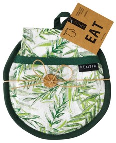 Ποτηρόπανο + Πιάστρα Κουζίνας (Σετ 2τμχ) Kentia Loft Pot 243