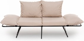 Διθέσιος Καναπές Κρεβάτι Κρέμ VIPER 60x150x78