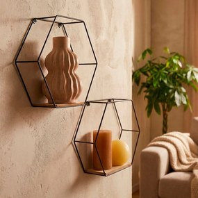 Ράφια Max Home Σίδερο Ξύλο MDF 29 X 26 X 10 CM (x6)