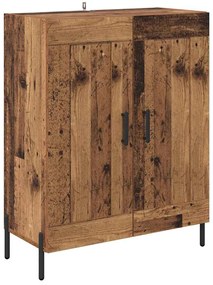 vidaXL Highboard 2 pcs Παλιό Ξύλο Επεξεργασμένο ξύλο