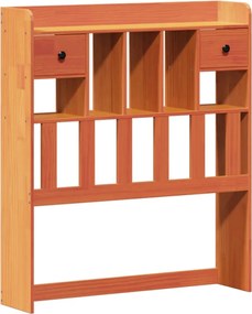 vidaXL Σκελετός Κρεβ. Χωρίς Στρώμα Καφέ Κεριού 75x190 εκ Μασίφ Πεύκο