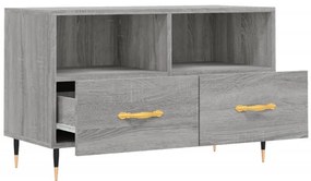 vidaXL Έπιπλο Τηλεόρασης Γκρι Sonoma 80x36x50 εκ. από Επεξεργ. Ξύλο