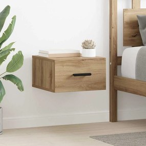 vidaXL Κομοδίνο 2 pcs artisan δρυς 35 x 35 x 20 εκ Επεξεργασμένο ξύλο