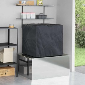 vidaXL Τσάντα Αποθήκευσης Υπαίθρου Μαύρο 80 x 80 x 60 εκ. Ύφασμα 210D