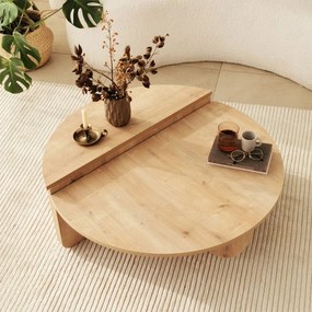 Τραπέζια Σαλονιού (Σετ 2τμχ) A-G Podium 552NOS2270 Oak