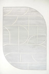 Χαλί Forma E460B2A Light Grey Ezzo 133X190cm
