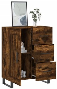 vidaXL Ντουλάπι Καπνιστή Δρυς 69,5 x 34 x 90 εκ. Επεξεργασμένο Ξύλο