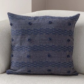 Μαξιλαροθήκη Διακοσμητική Tuffet 881PCR1648 Blue Aberto Design 43X43 Πολυέστερ