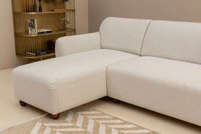 Corner Sofa Eddy Corner Left (CHL-3R) - White White