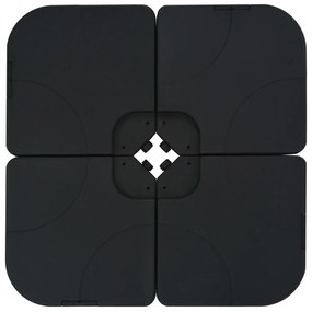 vidaXL Ομπρέλα Κήπου Ανθρακί με Φορητή Βάση