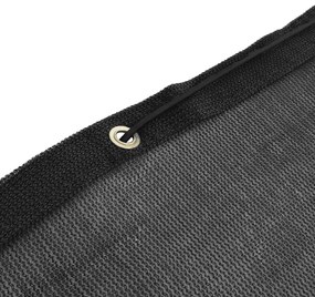 vidaXL Δίχτυ για Τρέιλερ Μαύρο 2,5 x 3,5 μ. από HDPE