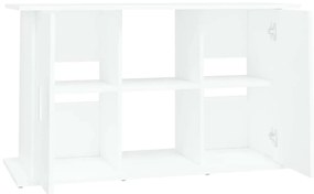 vidaXL Βάση Ενυδρείου Λευκή 101 x 41 x 58 εκ. από Επεξεργασμένο Ξύλο