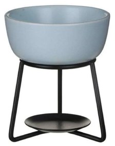 Συσκευή Καύσης Spa Blue 1663050E 12x10cm Light Blue Yankee Candle Metal, Ceramic