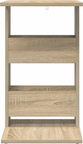 vidaXL Τραπεζάκι Πλευράς Δρύς Sonoma 40 x 35 x 60,5 εκ