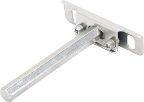 vidaXL Πλωτά στηρίγματα ραφιών 12 τεμ. Ø12x100 χιλ. Ανθρακοχάλυβας