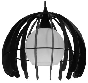 Φωτιστικό Οροφής Ingley 01226 Black GloboStar Metal, Glass