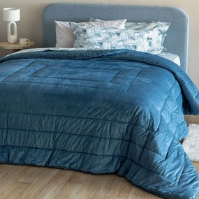 Κουβερτοπάπλωμα Mono Denim Palamaiki Υπέρδιπλo 220x240cm Πολυέστερ