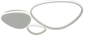 Πλαφονιέρα Φωτιστικό Οροφής LED 33W IP20 3000K Helix 4301600 Viokef-4301600-Ασημί 4301600