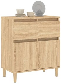 vidaXL Συρταριέρα Sonoma Δρυς 60x35x70 εκ. Επεξεργασμένο Ξύλο