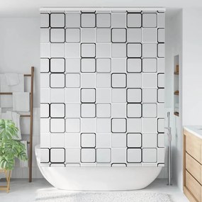 Κουρτίνα Μπάνιου Ρολό κασέτα 150x240εκ. Πλάτος υφάσματος 146εκ. - Πολύχρωμο