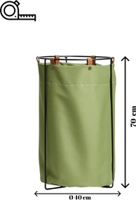 Laundry Basket Edda - Green Green