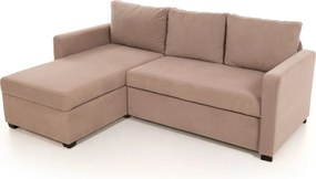 Γωνιακός Καναπές Κρεβάτι Μινκ KADO 153x236x90