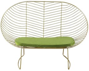 Καναπές Διθέσιος 19-00-23370 160x71x107cm Gold