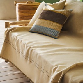 Ριχτάρι Πολυθρόνας (180x180) Gofis Home Ziyi Wheat Yellow 339/04