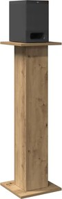 vidaXL Βάσεις Ηχείων 2 τεμ. Αρτισιανή Δρυς 30x30x95 εκ. Επεξ. Ξύλο
