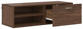 vidaXL Ντουλάπι TV Καφέ δρυς 100.5 x 39 x 30 εκ Επεξεργασμένο ξύλο