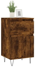 vidaXL Συρταριέρα Καπνιστή Δρυς 40 x 35 x 70 εκ. από Επεξεργ. Ξύλο