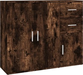 vidaXL Ντουλάπι Καπνιστή Δρυς 91x29,5x75 εκ. από Επεξεργασμένο Ξύλο