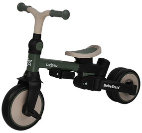 Ποδηλατάκι τρίκυκλο 7 σε 1 Urban Forest Green Bebe Stars