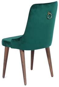 Καρέκλα RİO ξύλο φυσικό χρώμα /ύφασμα ATLAS LİMA 24