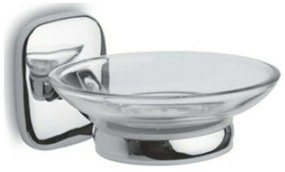 Σαπουνοθήκη Γυάλινη Hotelerie 7259 Chrome Karag Glass