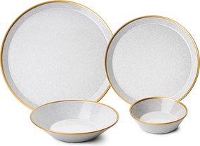Dinner Set (16 Pieces) FRZ16YS856A14520 Grey
Gold