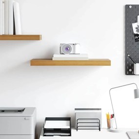 vidaXL Ράφι Τοίχου Επιτοίχιο Καφέ 50 x 23 x 4 εκ. Επεξεργασμένο ξύλο