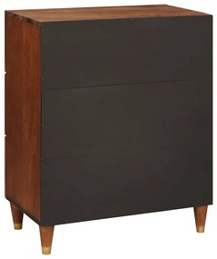 vidaXL Ντουλάπες Αποθήκευσης & Λουκέτα Καφέ 60 x 33.5 x 75 εκ.