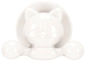 Κρεμάστρα Μπάνιου Cat 8,3x4,8cm White Kleine Wolke AS,ABS