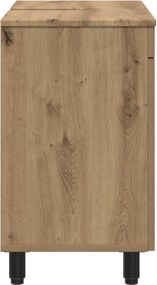 vidaXL Έπιπλο μπάνιου Artisan Δρυς 60 x 35 x 60 εκ. Επεξεργασμένο Ξύλο