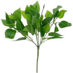 Τεχνητό Φυτό Άλισμα 78284 30cm Green GloboStar Plastic, Fabric