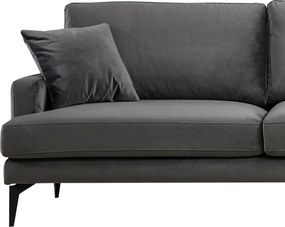 Corner Sofa Papira Corner Right (L3+Chl) - Anthracite Anthracite