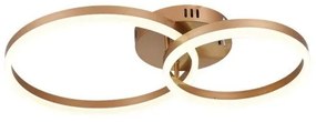 Κρεμαστό Φωτιστικό Οροφής LED 45W IP20 3CCT 70cm Inlight-6094-B-Golden-Χρυσό 6094-B-Golden