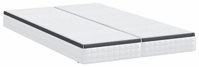vidaXL Στρώμα 2 pcs Λευκό και Γκρι 60 x 200 cm Σαμπρέλα Bonell